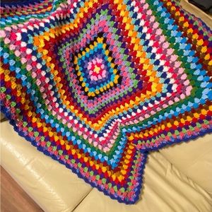 Handmade Granny Crochet Blanket